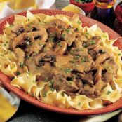 Grandma's Beef Stroganoff