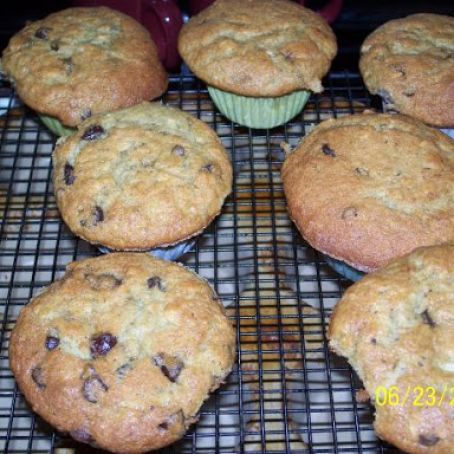 Banana-Chocolate Chip Muffins