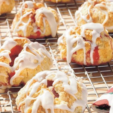 Strawberry Surprise Biscuits