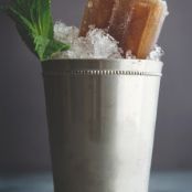 Mint Julep Popsicles