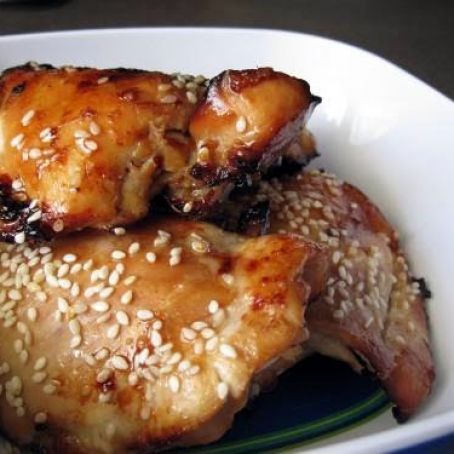 Teriyaki Chicken Thighs