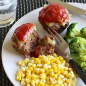 Individual Chili-Cheddar Meatloaves