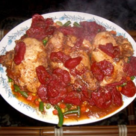 Tender Tomato Chicken Breasts