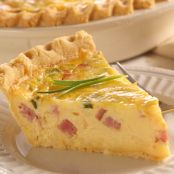 Ham & Swiss Quiche