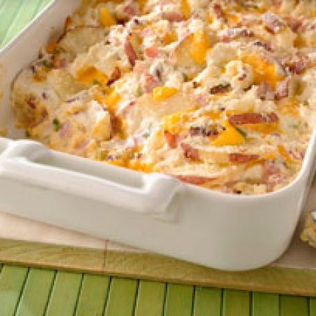 Scalloped Potatoes and Ham
