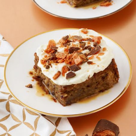 Sticky Butterfinger Toffee Pudding