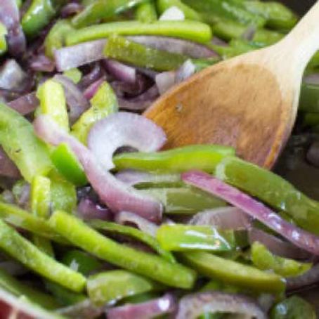 Peppers & Onions (chipotle copycat)