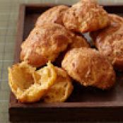 Gougeres with Espelette (Cheese Puff Balls)