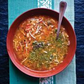 Provençal Vegetable Soup with Garlic-Basil Paste (Soupe au Pistou) Recipe | SAVEUR