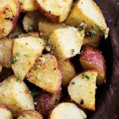 Parmesan Garlic Roasted Potatoes