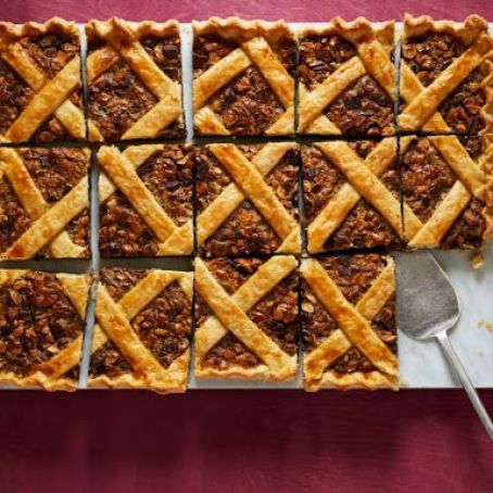 Chocolate-Nut Slab Pie