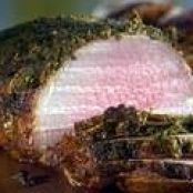 Herb-Crusted Roast Beef with Horseradish Cream