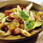 Penne and Ham Primavera