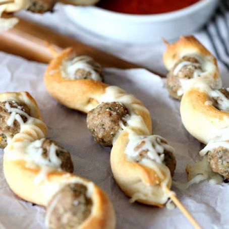 Meatball Sub on a Stick