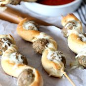 Meatball Sub on a Stick