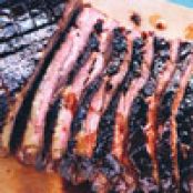 Braised Brisket with Bourbon-Peach Glaze