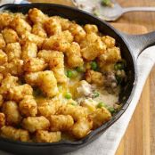 Cheesy Potato Nugget Skillet