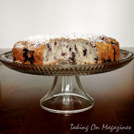 Blueberry Muffin-Cake from Fine Cooking Magazine, August-September, 2013