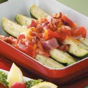 Colorful Zucchini Spears