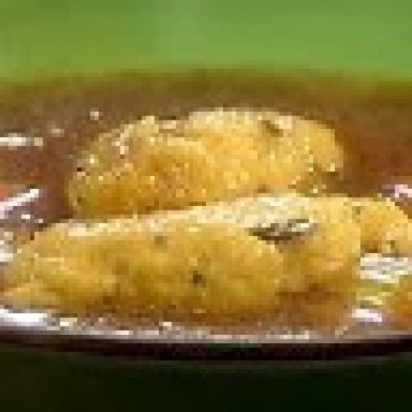 Chicken Soup with Cornmeal Sage Dumplings