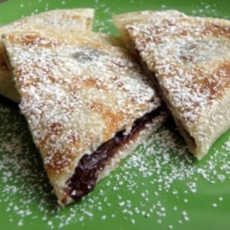 CHOCOLATE QUESADILLAS