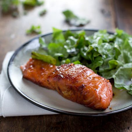 Carmelized Salmon