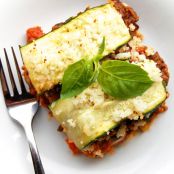 Eggplant and Zucchini Lasagna, Paleo