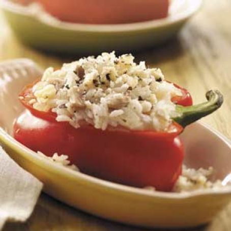 Rice-Stuffed Red Pepper Recipe