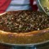 Aunt Peggy’s Cheesecake with Praline Topping