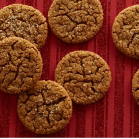 Ginger Crinkle Cookies, Old Fashion (Jamie Deen, foodnetwork)