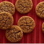 Ginger Crinkle Cookies, Old Fashion (Jamie Deen, foodnetwork)