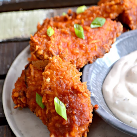 Sriracha and Honey Chicken Tenders