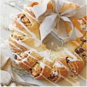 Chocolate Breakfast Wreath