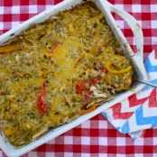 Potluck Chicken Fajita Casserole