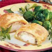 Chicken Cordon Bleu Calzones Recipe