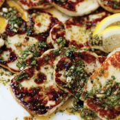 Halloumi in Chermoula