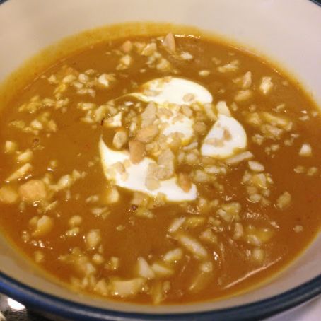 Curried Butternut Squash Soup