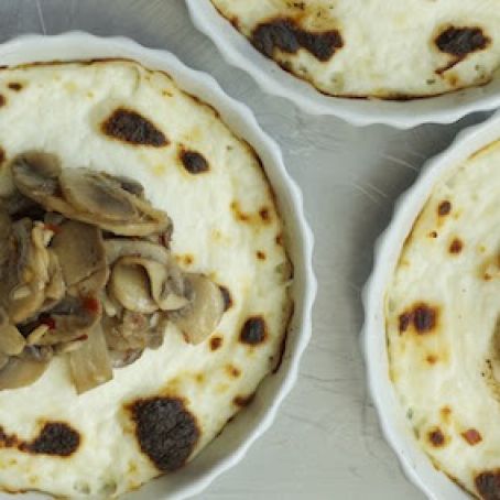 Baked Ricotta w/Balsamic Brown Butter