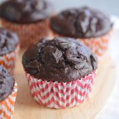 Muffins: Double Chocolate Chunk Muffins