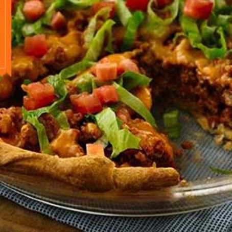 Easy Crescent Taco Bake