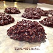 NO BAKE CHOCOLATE PEANUT BUTTER COOKIES