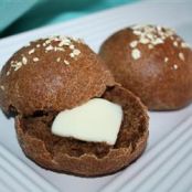Black Bread Rolls