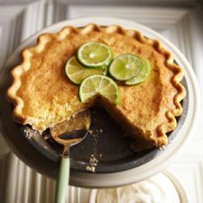 Lime Chess Pie