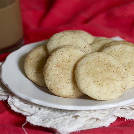 Eggnog Snickerdoodles