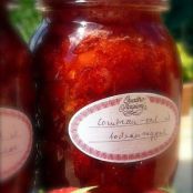 Strawberry Jam with Elderflower and Cointreau
