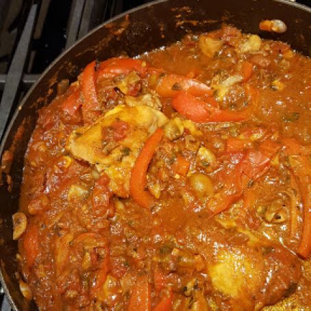 Chicken Caccatore