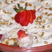 Strawberries and Cream Trifle
