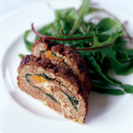 Meat Loaf Stuffed with Prosciutto and Spinach