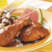 Slow 'n' Easy Barbecued Chicken