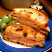 GRILLED CHEESE 'N HAM ON RAISIN